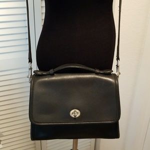 Authentic COACH LEATHER SATCHEL/CROSSBODY
